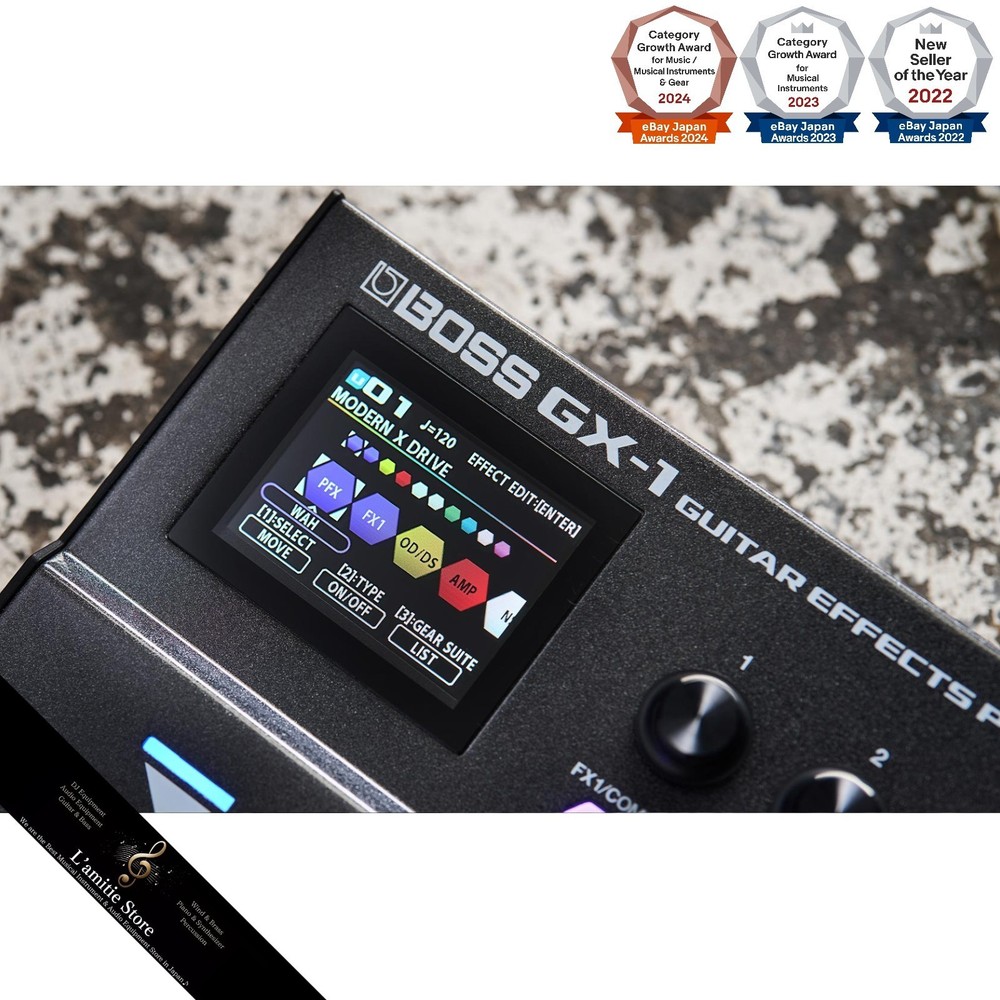 BOSS GX-1 Guitar Effects Processor Compact Powerful Multi Effecter GX1 AIRD JP