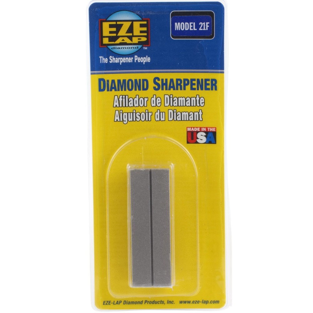 EZE-Lap Pocket Diamond Knife Tool Fishhook Sharpener Fine 600 Grit