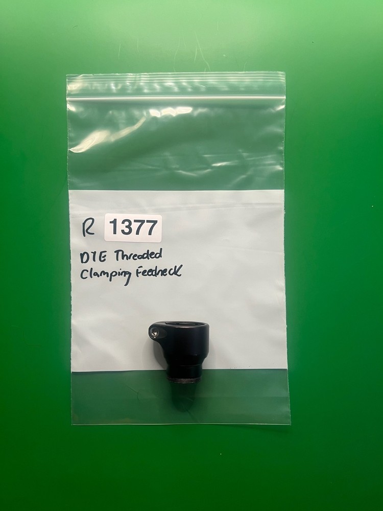 Dye Threaded Clamping Feedneck