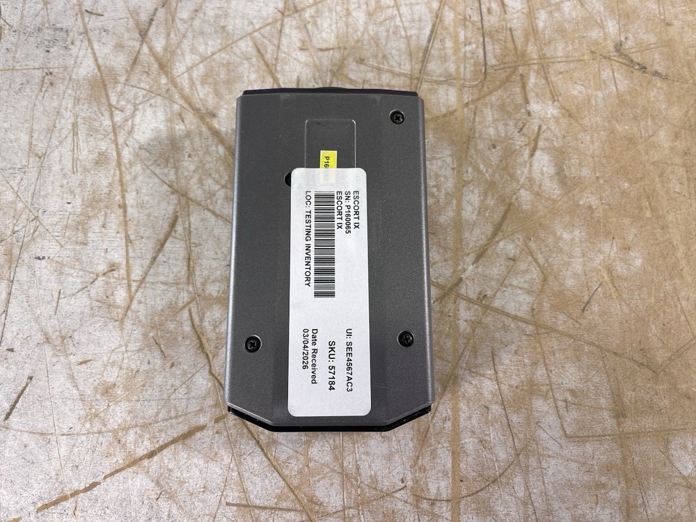 ESCORT IX LONG RANGE RADAR LASER DETECTOR