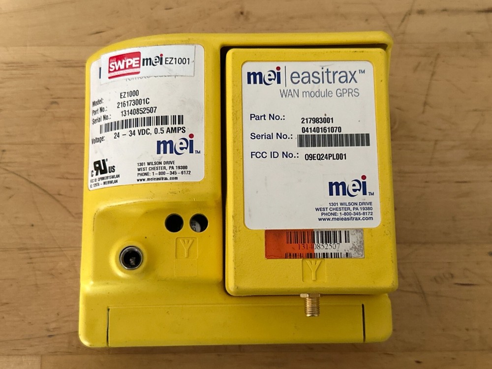 MEI Easitrax EZ1000 Remote Data Port with WAN Module GPRS