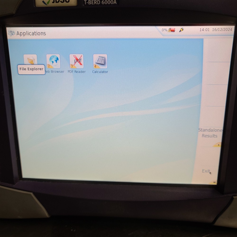 JDSU T-BERD 6000A W/ Bert MSAM1