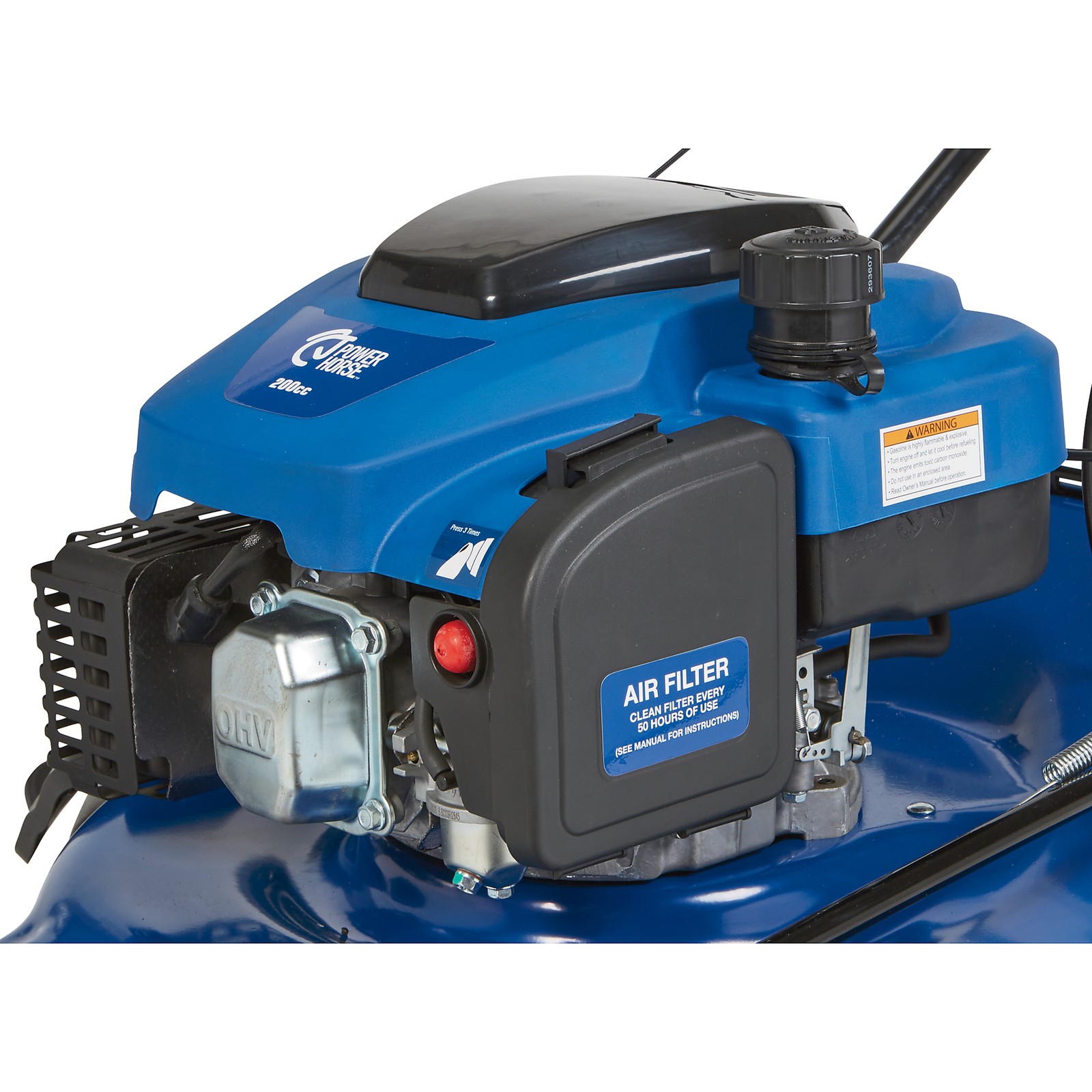 Powerhorse 21in. 3-in-1 Self-Propelled Gas Lawn Mower, 200cc Engine