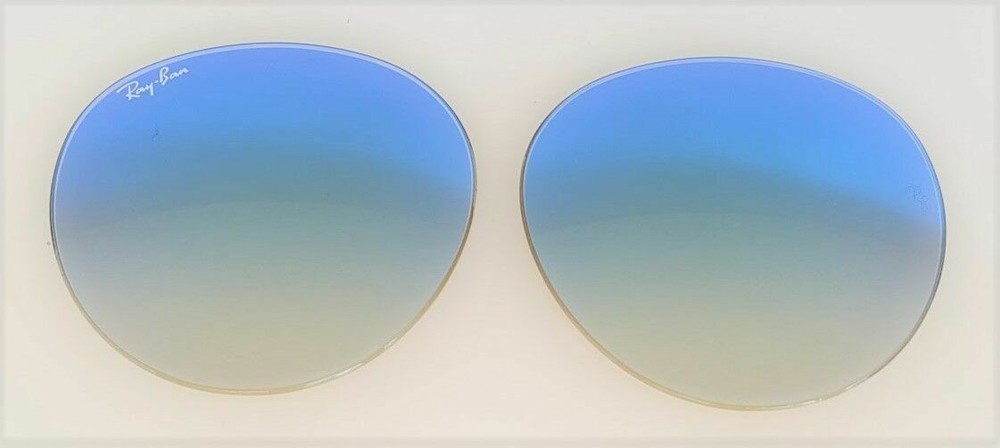 Ray Ban Round 3447 3475 50 - Replacement Lenses - Blue Gradient Mirror