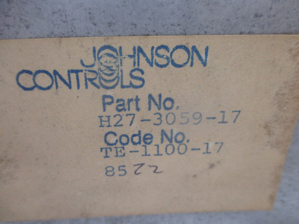 JOHNSON CONTROLS H27-3059-17 TEMPERATURE SENSOR UNMP