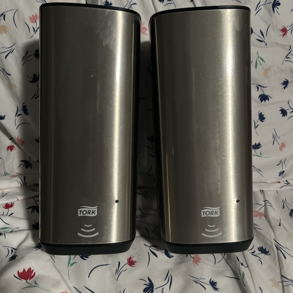 Two  Tork S4 Intuition Sensor Soap Dispenser  two