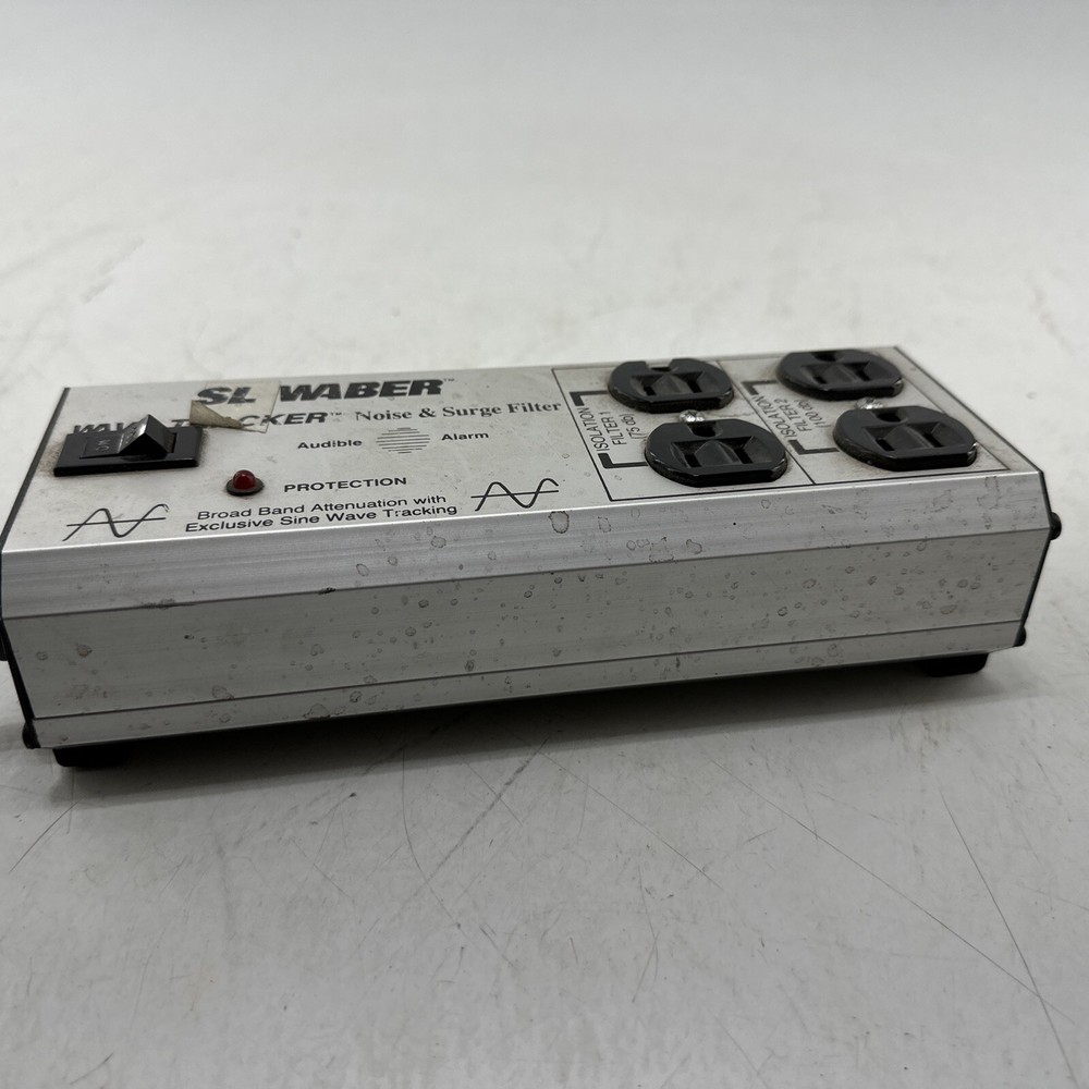 SL Waber Wave Tracker Noise & Surge Filter WT4 Untested
