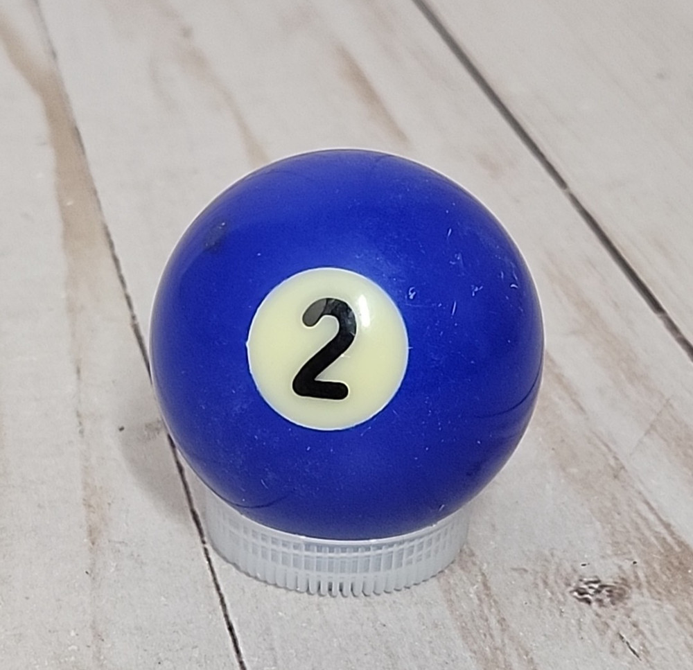 Replacement 1.5" Mini Billiard Pool Ball Blue #2 Ball  VTG