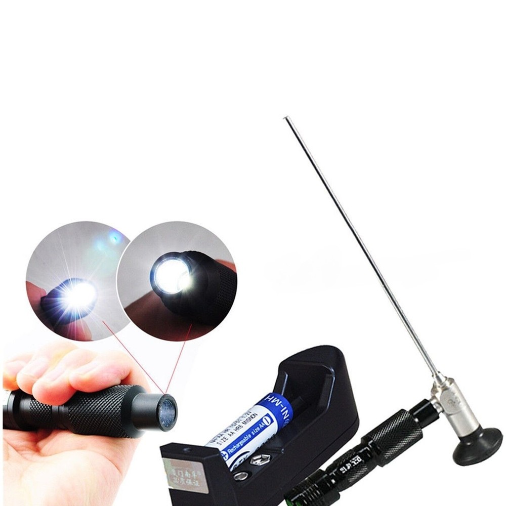 Handheld Portable 10W LED Fiber Optic Cold Light Source for Endoscope