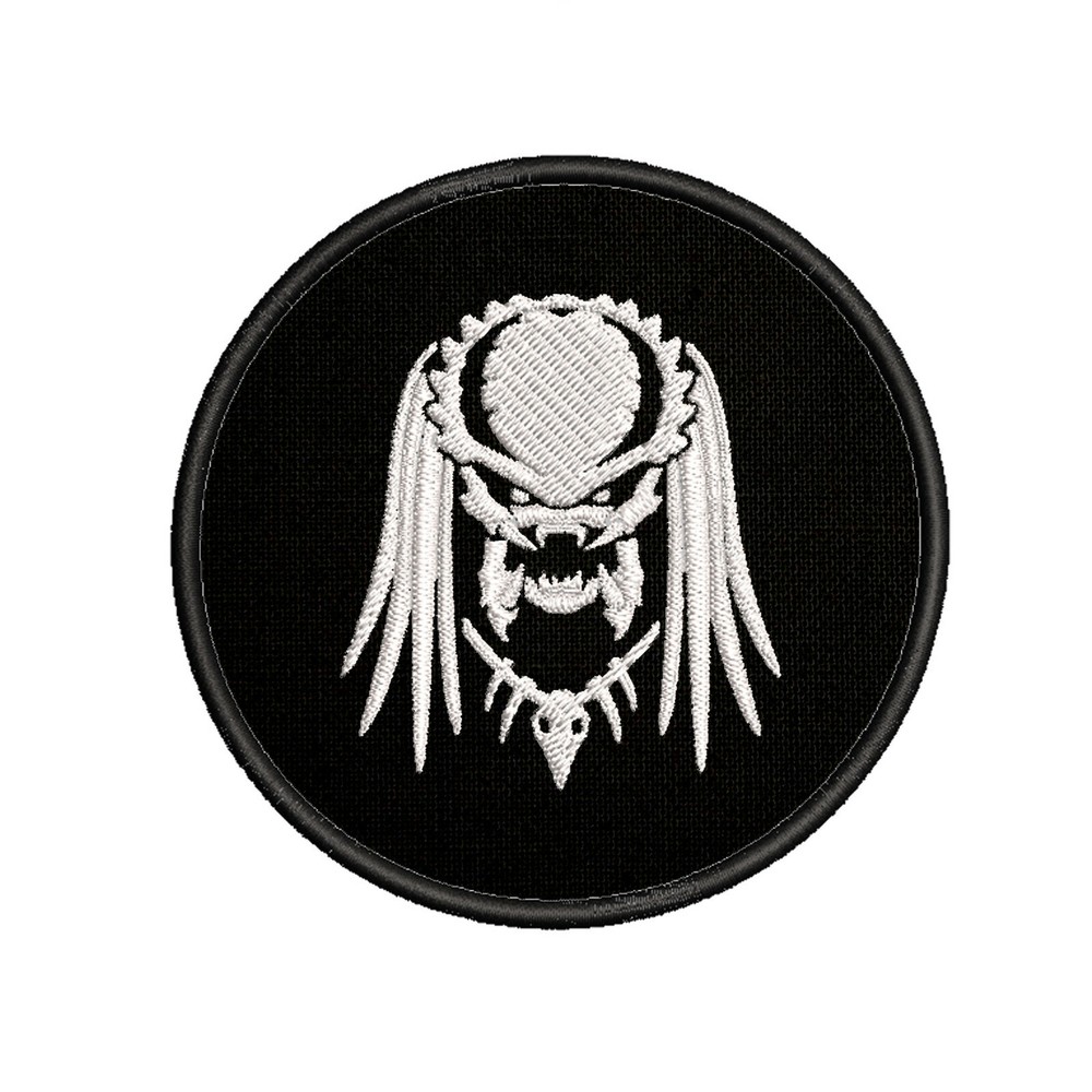 Sci-Fi Zombie Alien Predator Embroidered Patch - Iron/Sew On