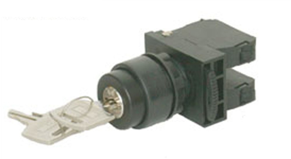 NHD NSS22-K020 Key 3 Position Selector Switch 2a