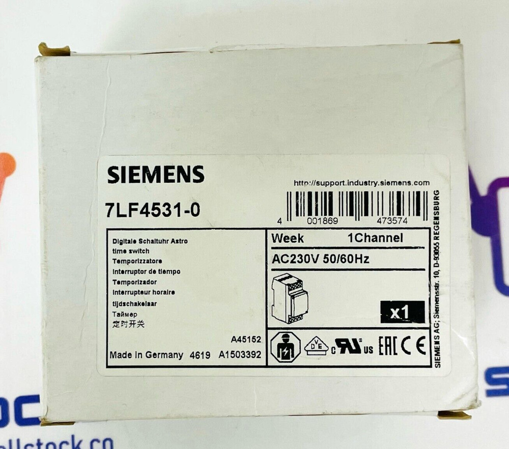 SIEMENS 7LF4531-0 Digital Time Switch