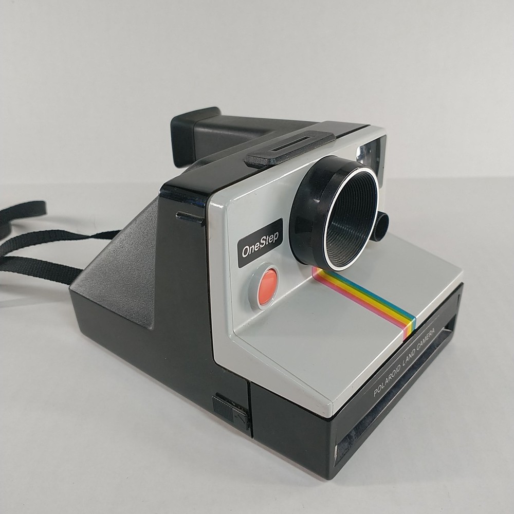 Polaroid One Step Land Camera Instant Camera Rainbow With Strap & Bag