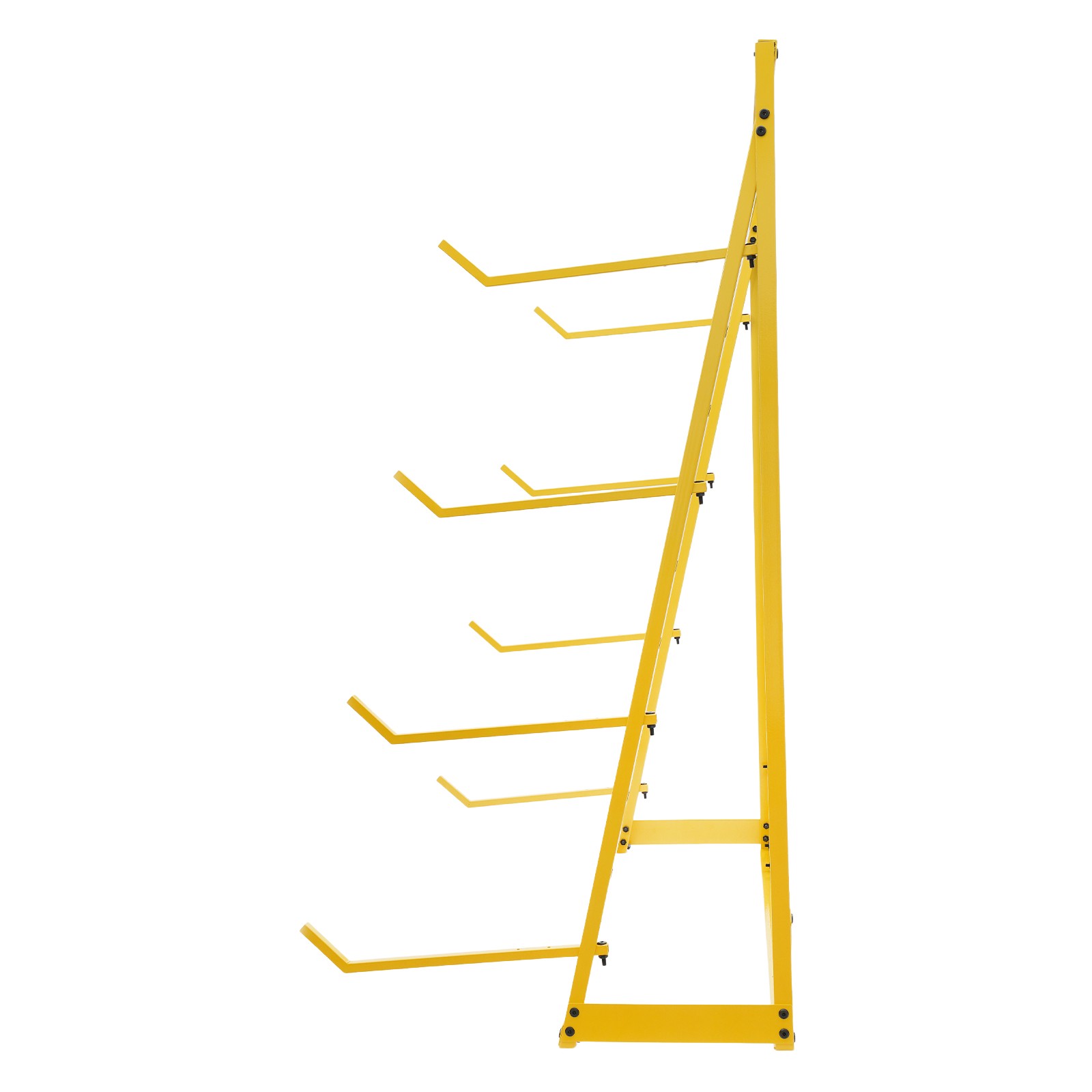 4 Tier Steel Horizontal Lumber Storage Rack Adjustable Storage Cantilever Rack