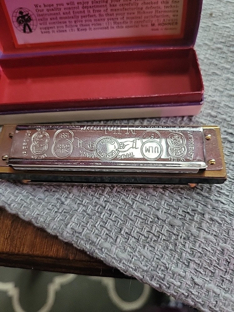Hohner Marine Band Harmonica No. 1896 Key B