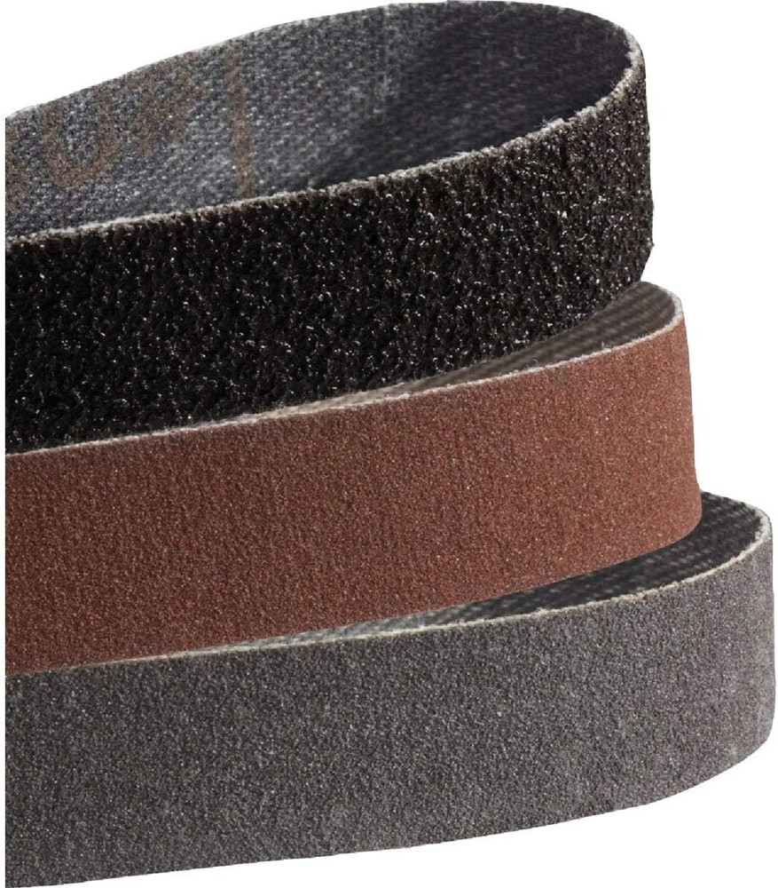 50949 Combo Pack Replacement Belts – 80, 240, & 600 Grit – Compatible with All B