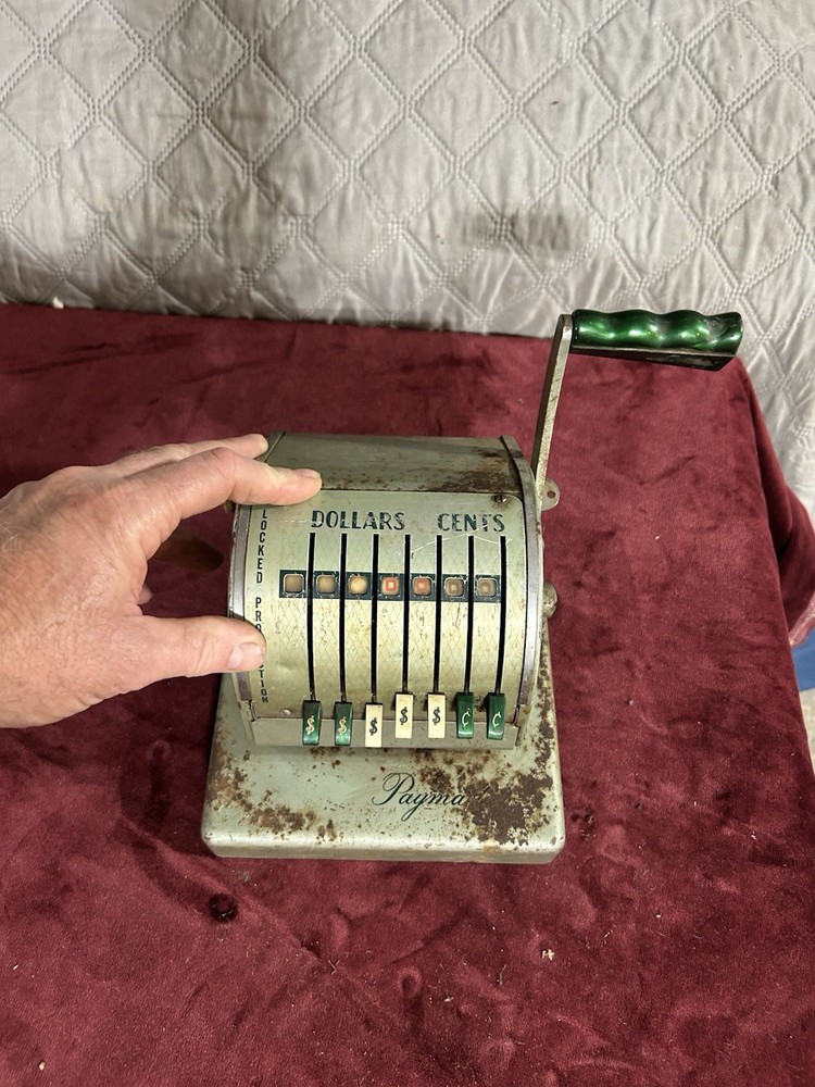 Paymaster Check Machine  Vintage
