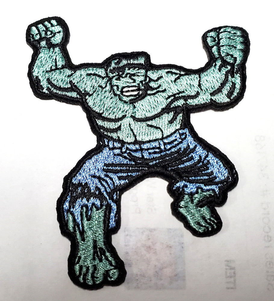 Incredible Hulk Die Cut Berserker  3"  Patch- Mailed from USA