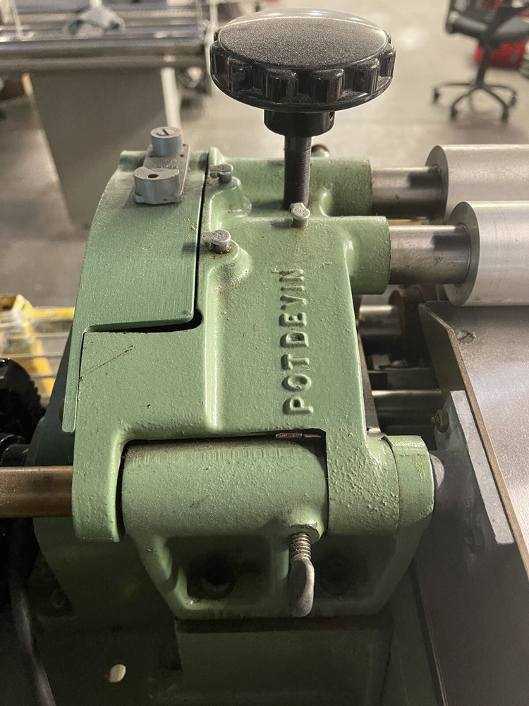 Potdevin 15” Edge Gluer / Margin Gluer