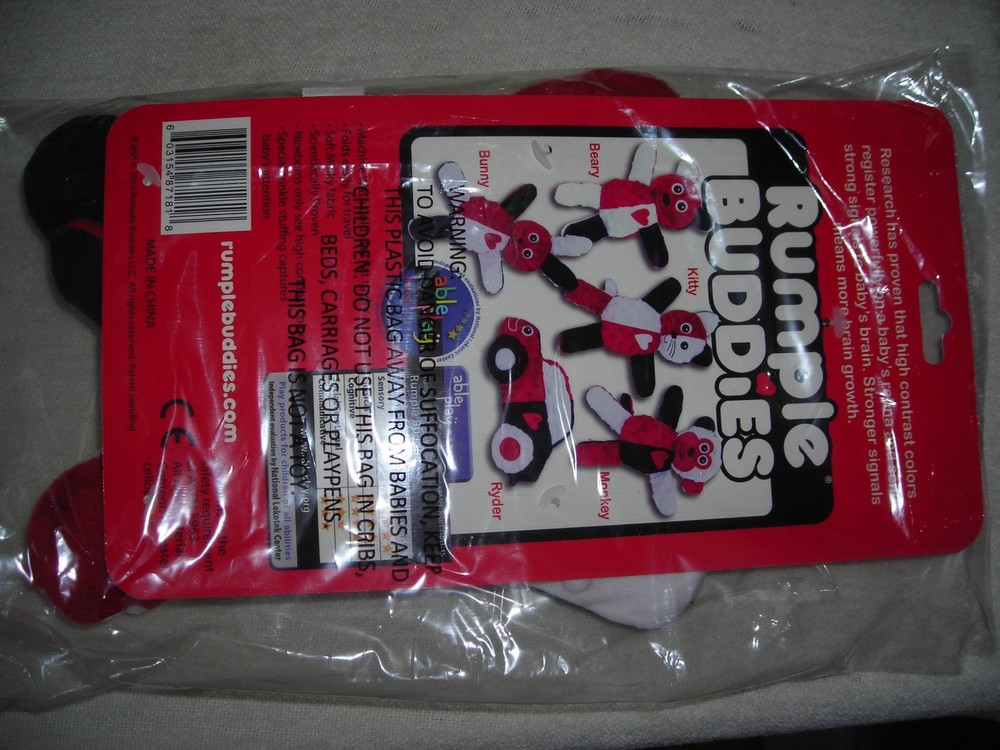 Rumple Monkey from the Rumple Buddies Collection Development Toy