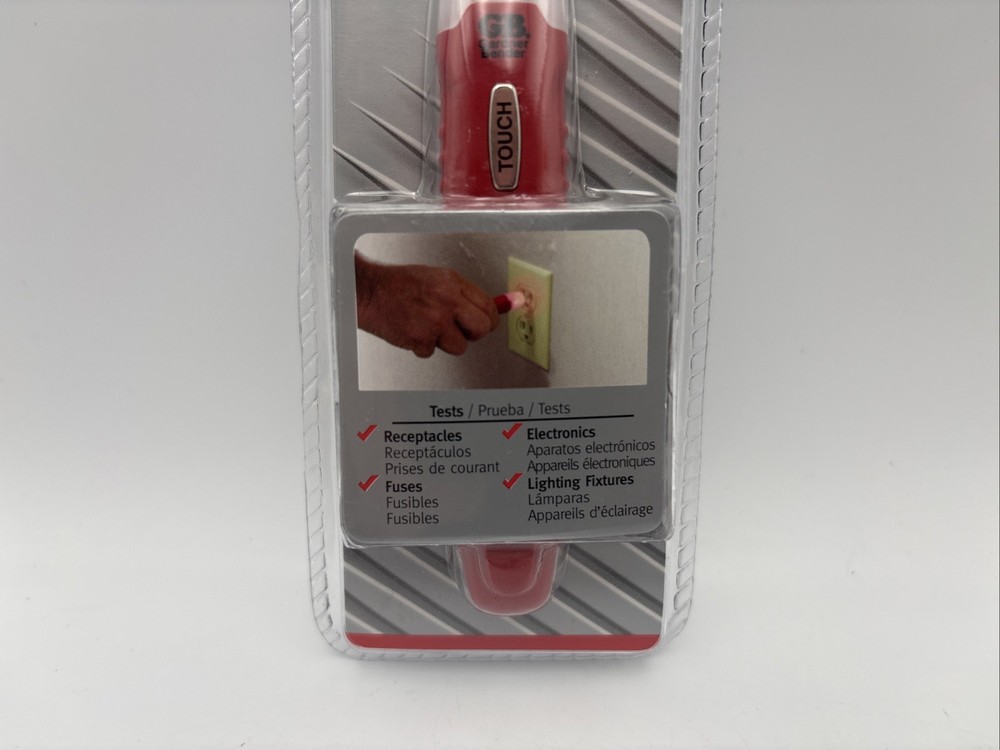 Voltage Continuity Screwdriver Tester GCV-3206: Visual Indicator, Sealed