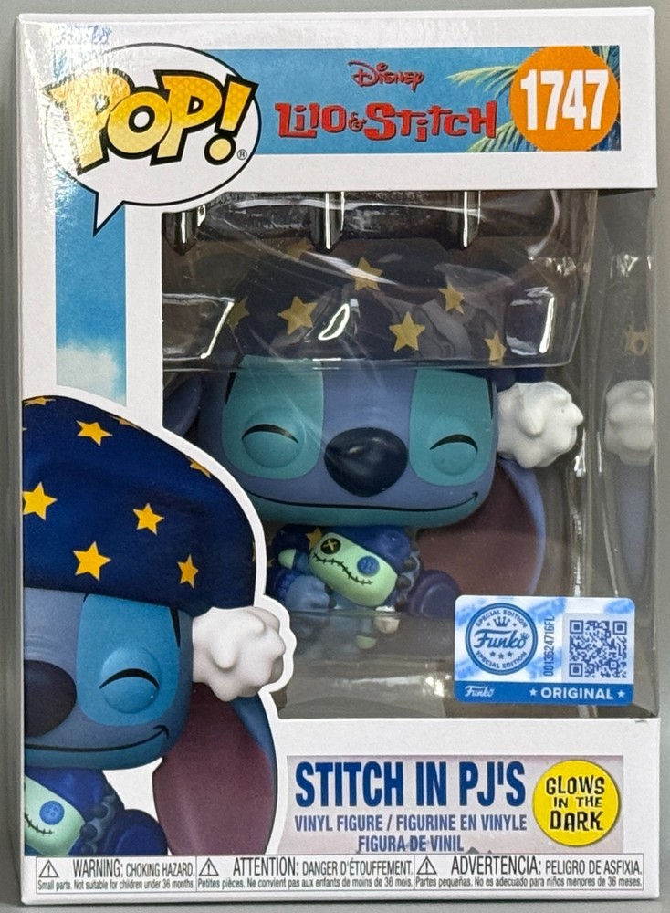 Funko Pop! Stitch in PJ's (Glow) #1747