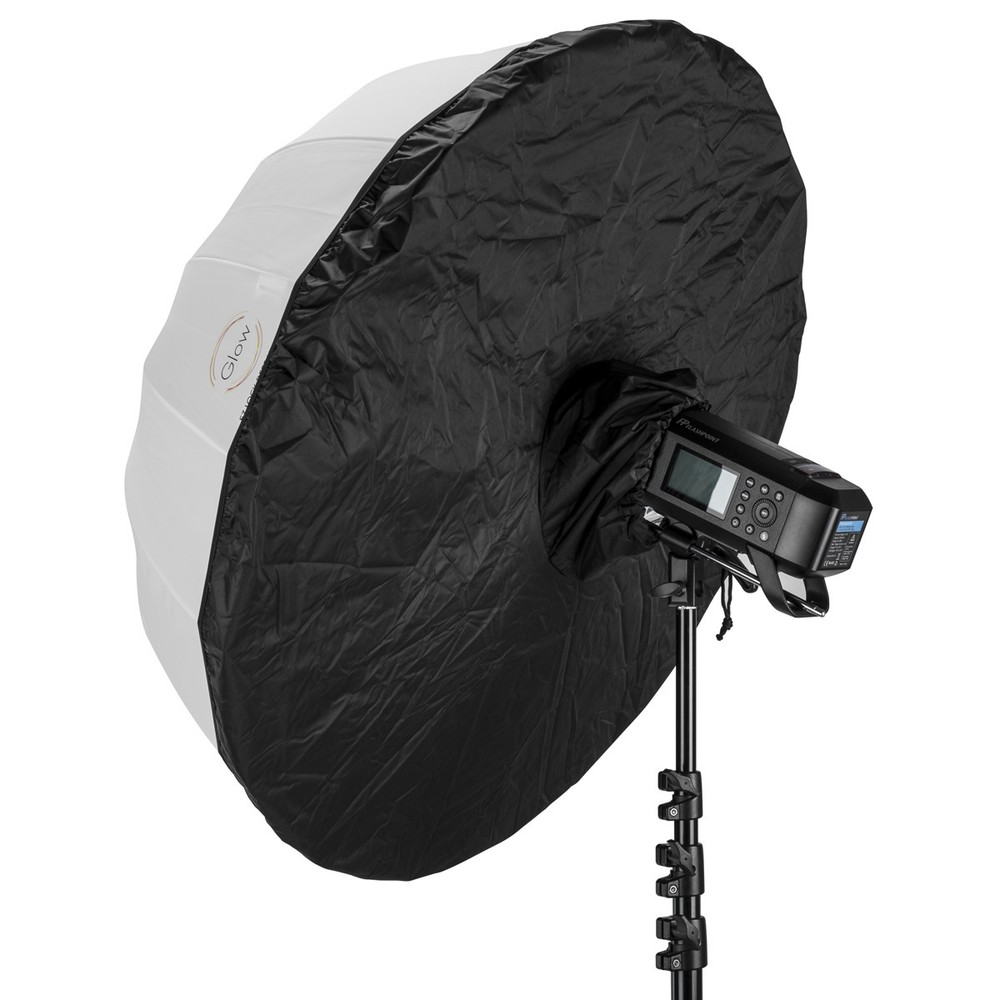 Glow Easy Lock 33" Translucent Umbrella Black Panel