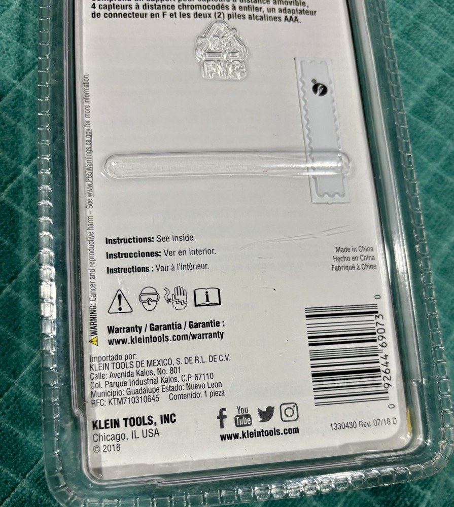 Klein Tools VDV512-101 Coax Explorer 2 Tester & Remote Kit.