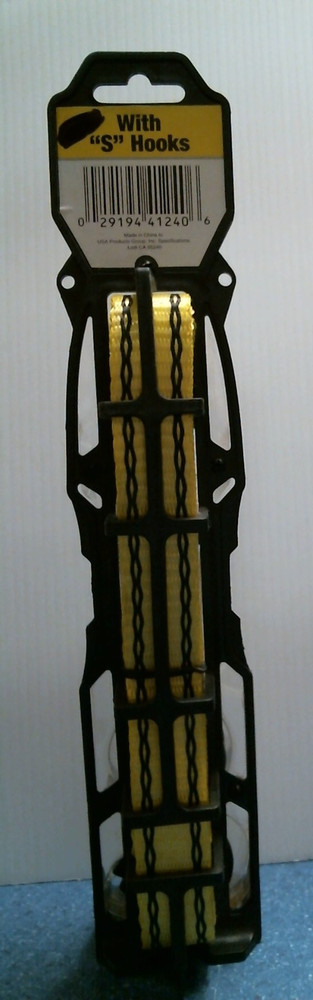 Pro Grip 6' Quick Release Tie Down W/ S Hooks (412400) FS
