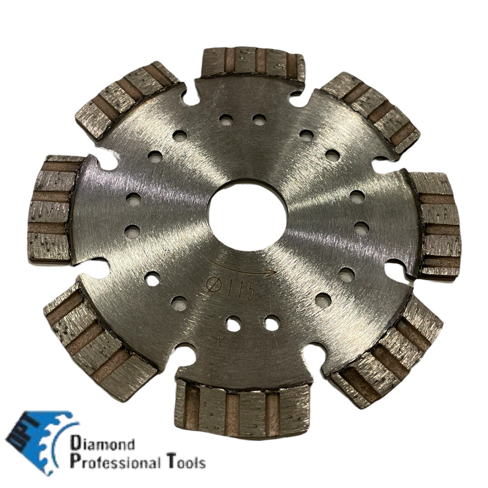 2 Pack 4" Diamond Saw Blade Cutting Light Weight Blocks Bricks Tiles Segmented