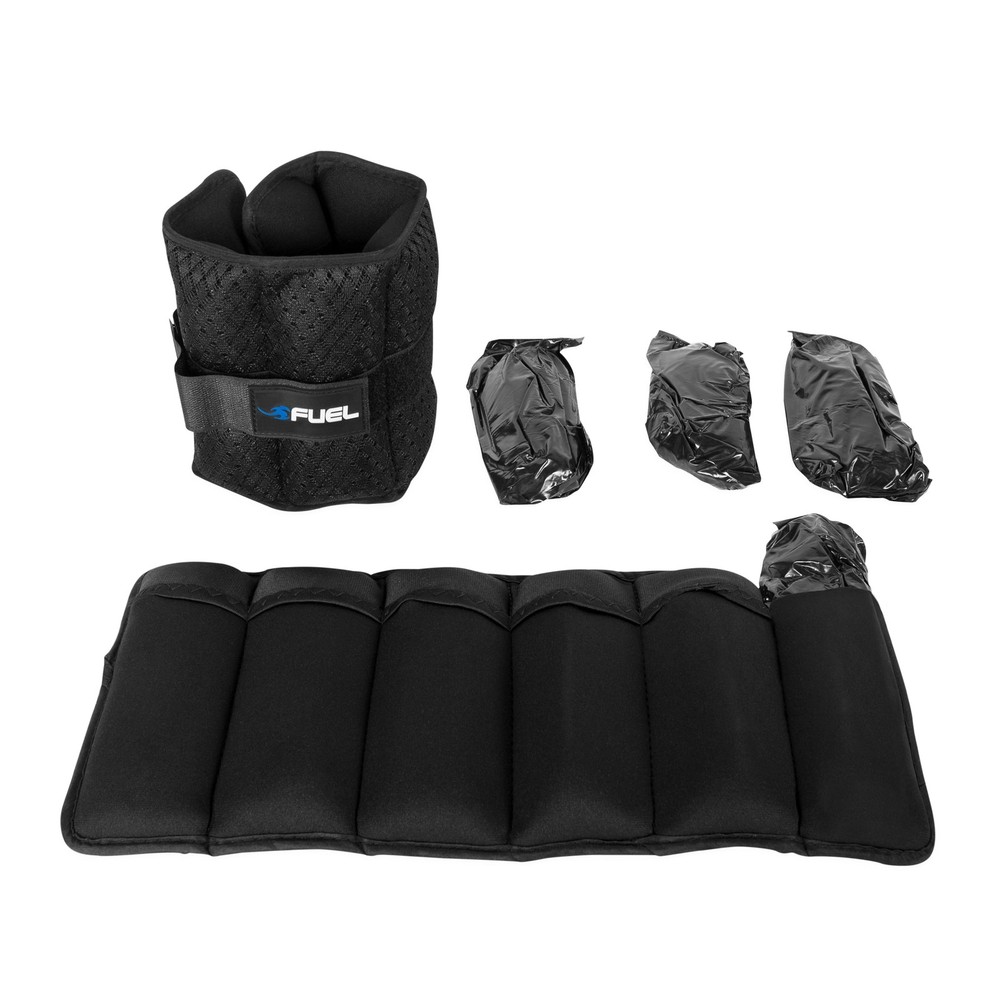 Adjustable Wrist/Ankle Weights, 5-Pound Pair (10 lb total)