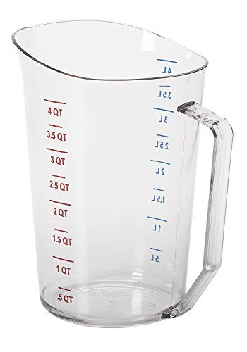 Cambro 400MCCW 4 Quart Measuring Pitcher