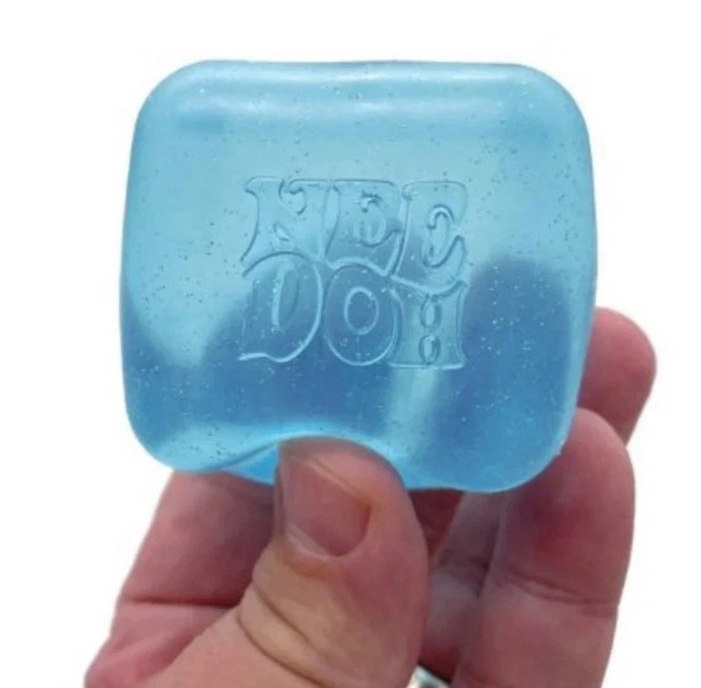🔥NeeDoh Nice Cube - Super Solid Squish! (Blue) BNWT🔥