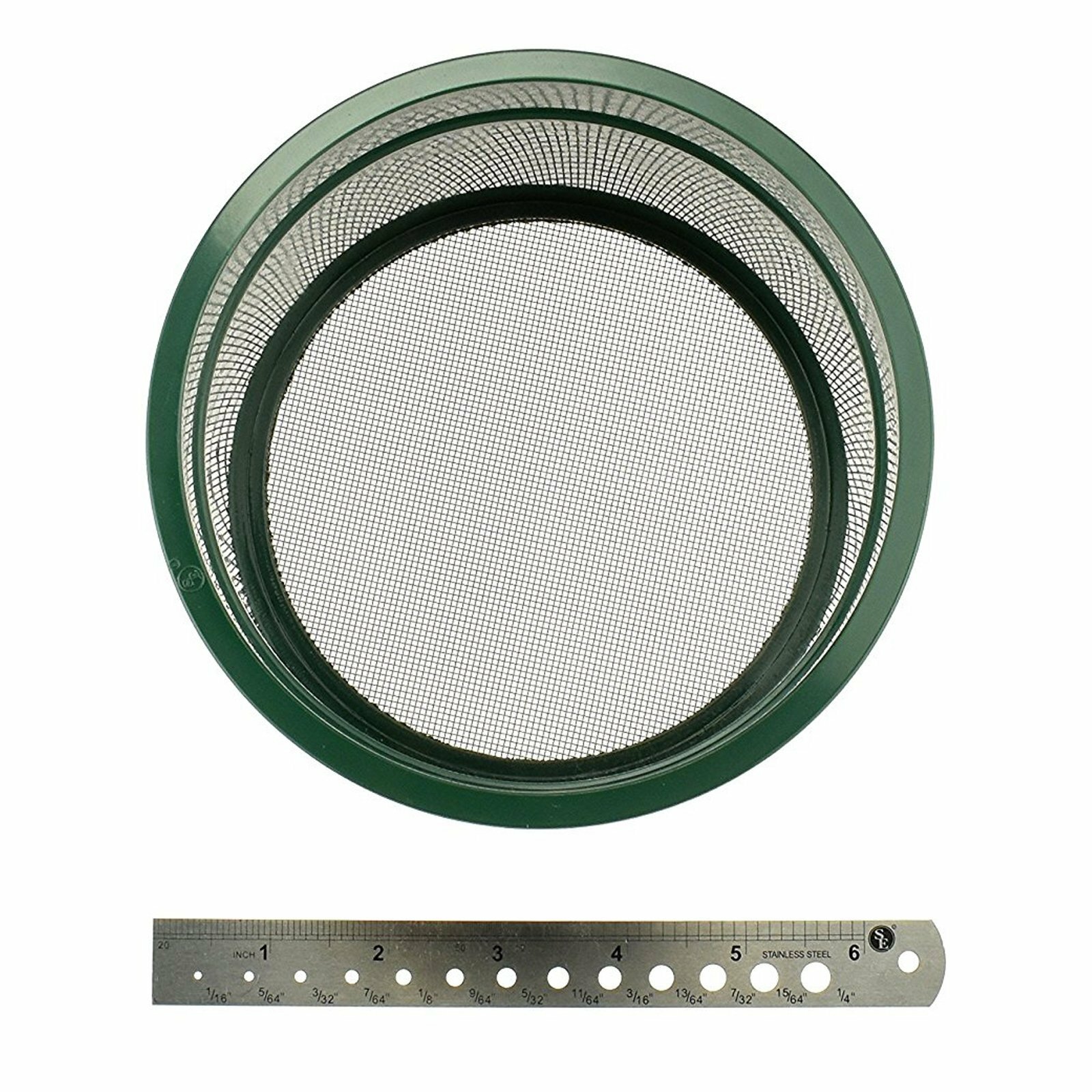 6 Inch Gold Panning Classifier Sieve Set, Mineral Sifting Prospect Pans