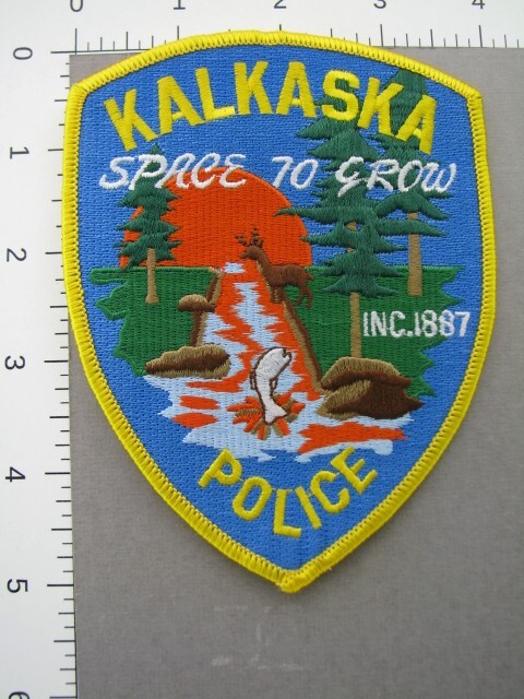 Michigan KALKASKA POLICE Patch
