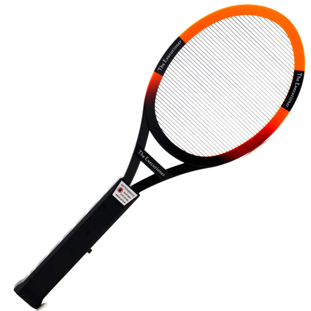 Electric Bug Zapper Racket Fly Wasp Mosquito Pest Insect Killer The Executioner