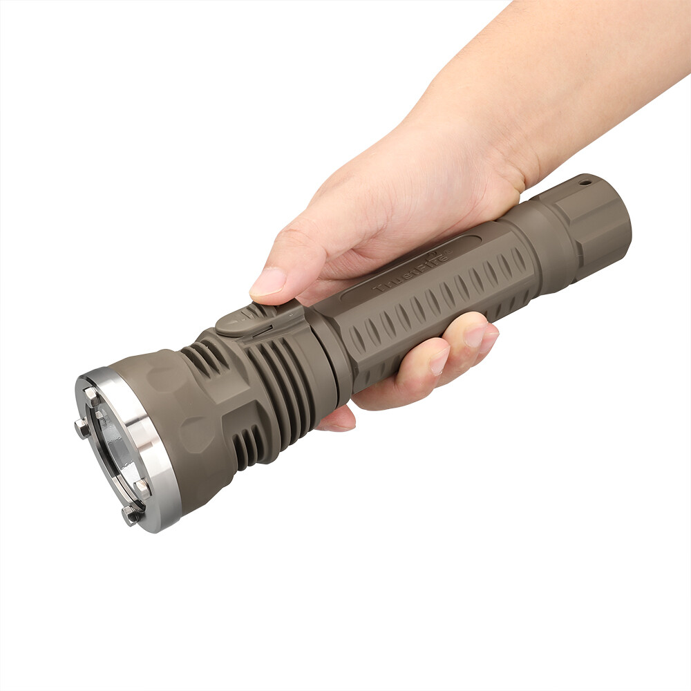 Trustfire 3200Lumen Stepless Dimming Rechargeable Diving Light Scuba Flashlight