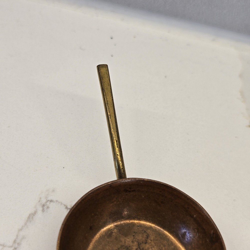 Copper Saute Pan - Small - Vintage 1"x3" long (with handle)