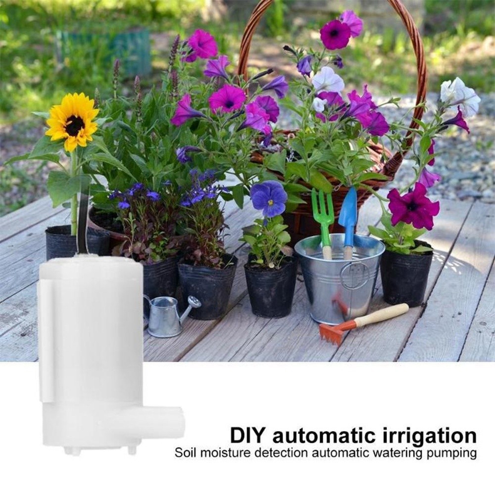 1set Automatic Irrigation DIY Kit Watering System Capacitive Soil Moisture4596