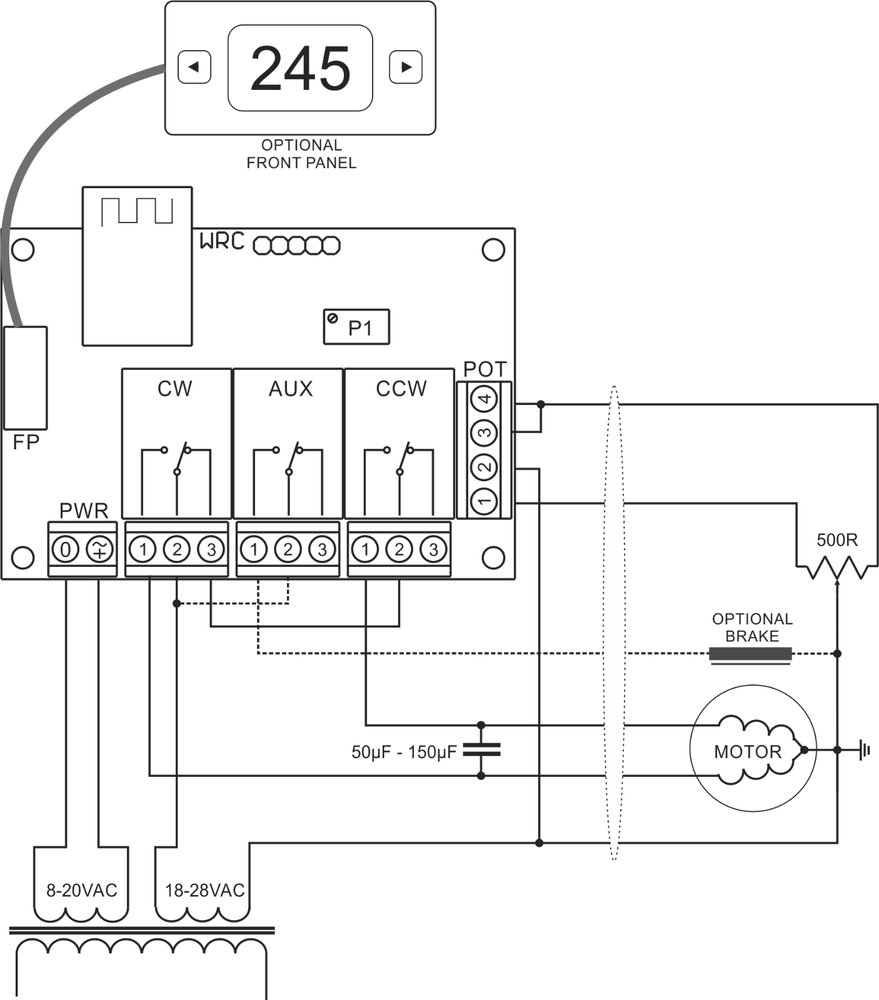Wi-Fi Antenna Rotor / Rotator Controller - WRC