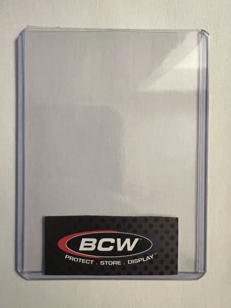 1 BCW Individual Standard Top loader Clear 3"x4"