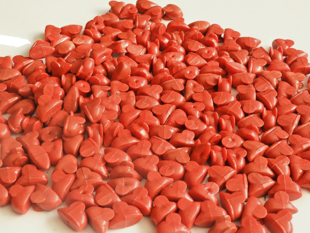 Math Manipulative Counters Counting Sorting Learning Red Miniature Mice 212 pcs
