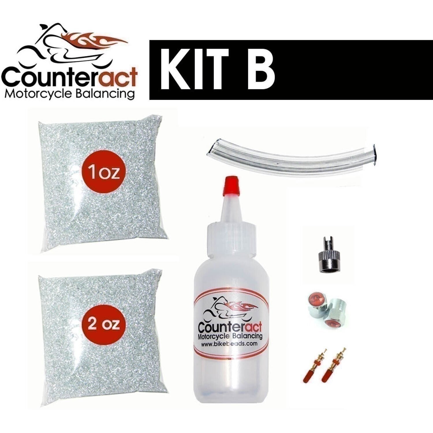 Counteract Motorcycle Balance Beads DIY KIT B 1oz/2oz Bags