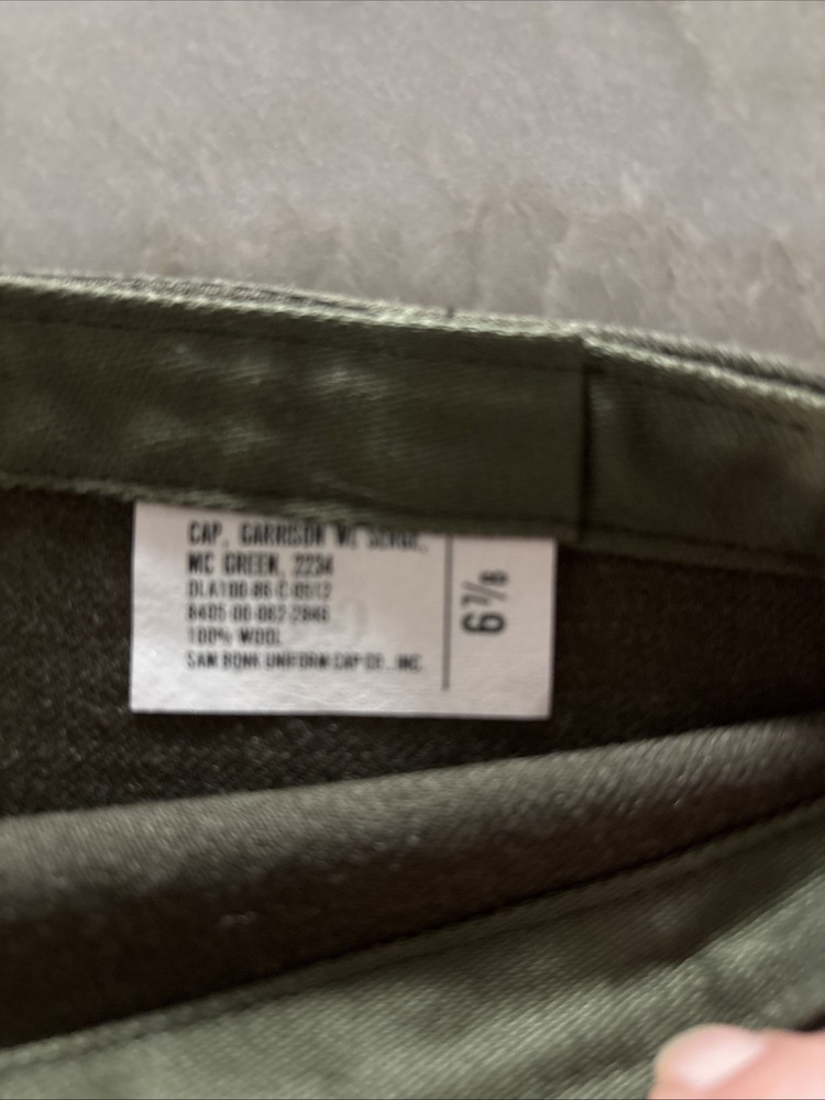 OD Garrison Cap 6 7/8- Detroit Uniform