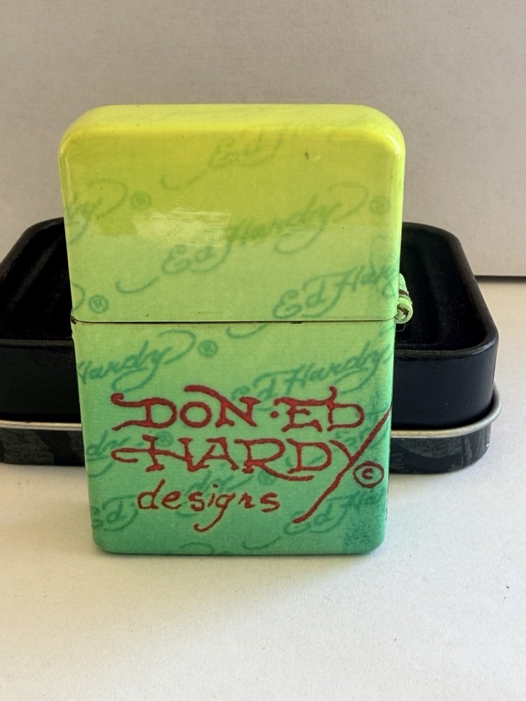 NEW ED HARDY "TIGER" COLLORFUL LIGHTER