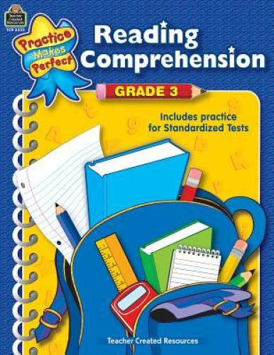 Reading Comprehension Grade 3 - Paperback - GOOD