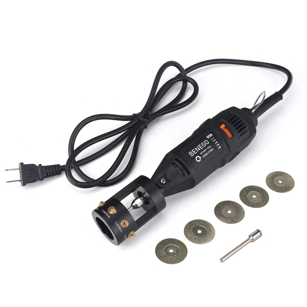 Tungsten Electrode Grinder Sharpener Multi-Angle Offsets w/ Rotary Tool TIG