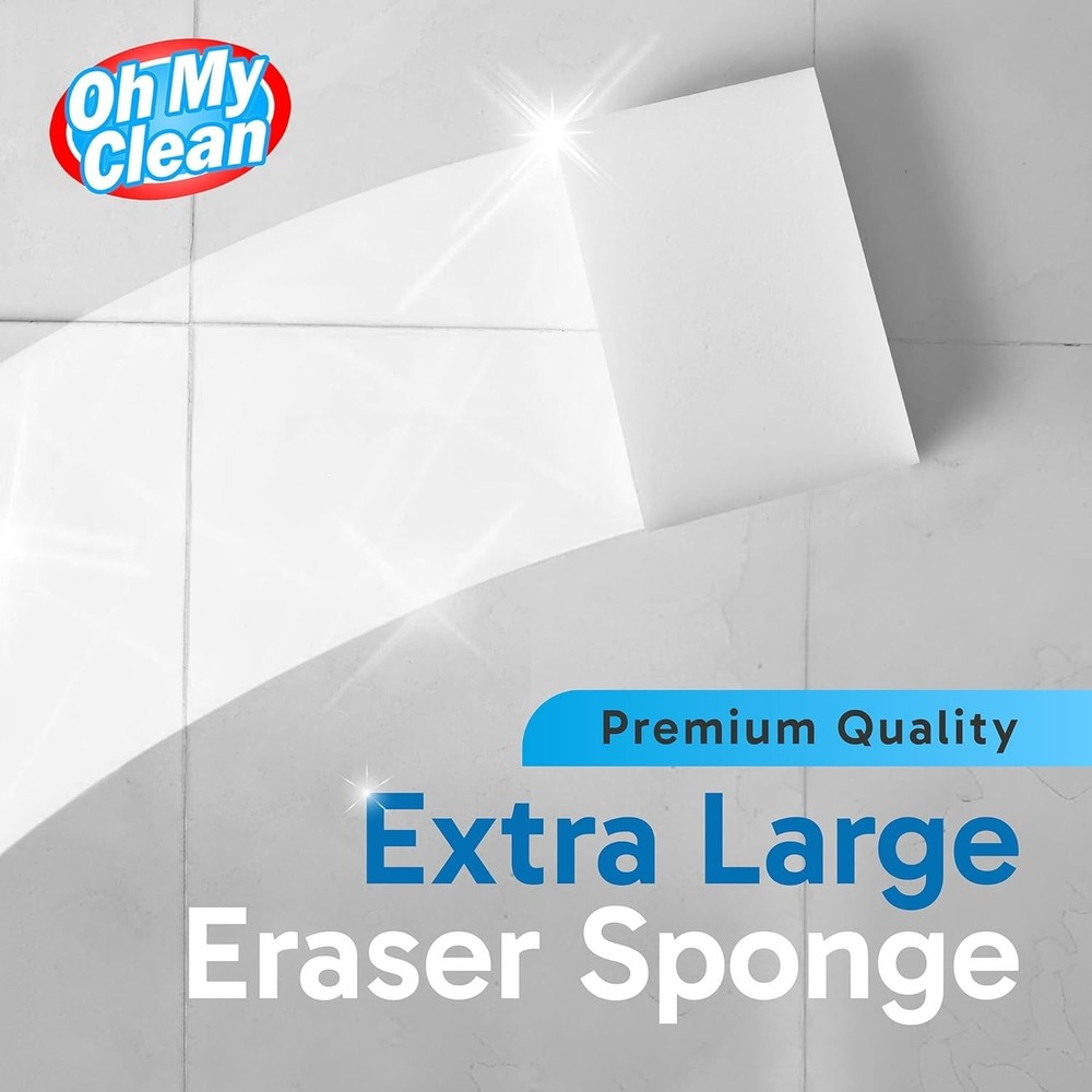 20 Pack Extra Large Eraser Sponge – Extra Thick, Long Lasting Magic Melamine ...