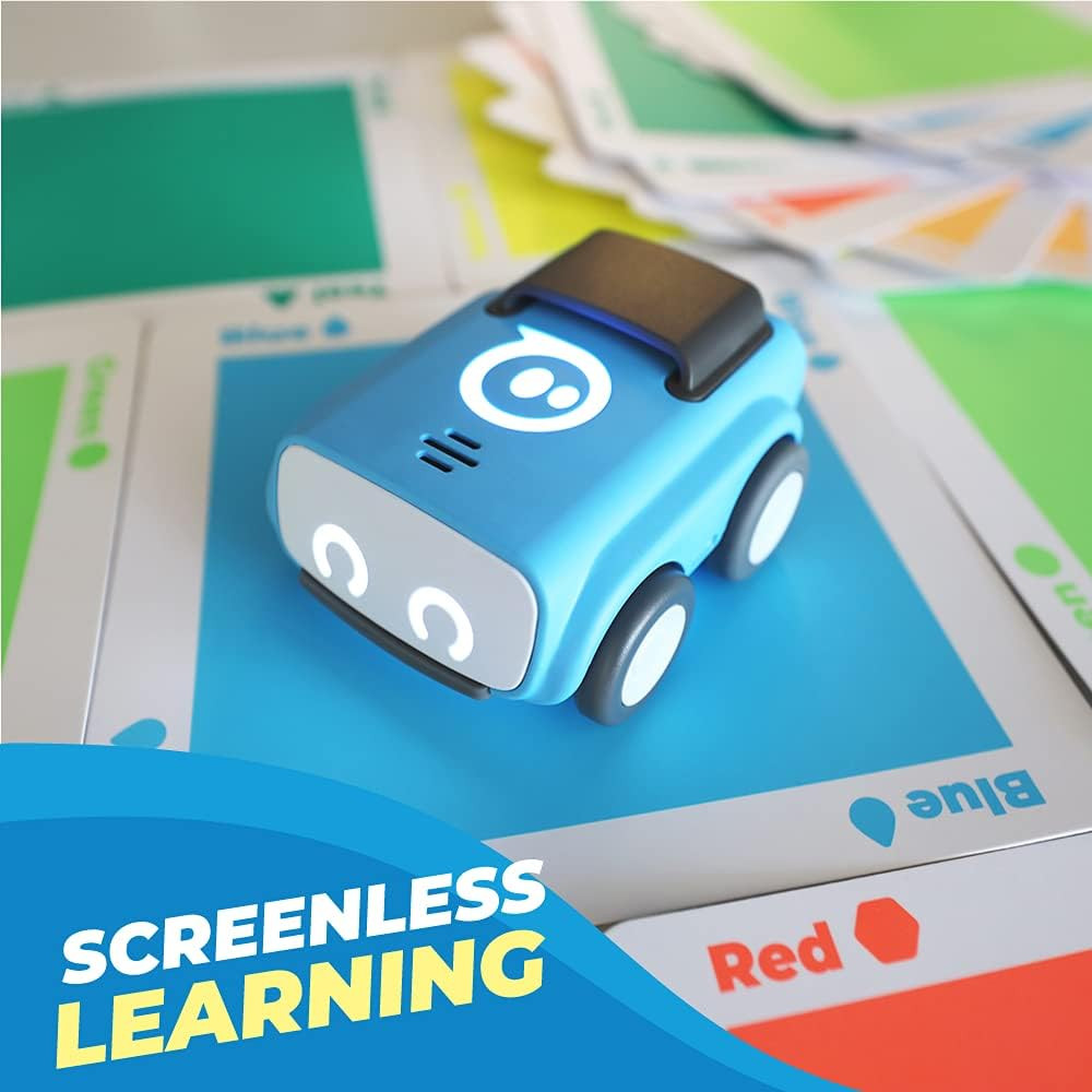 Indi At-Home Learning Kit - Screenless Coding Robot for Kids 4+ - Build Mazes L
