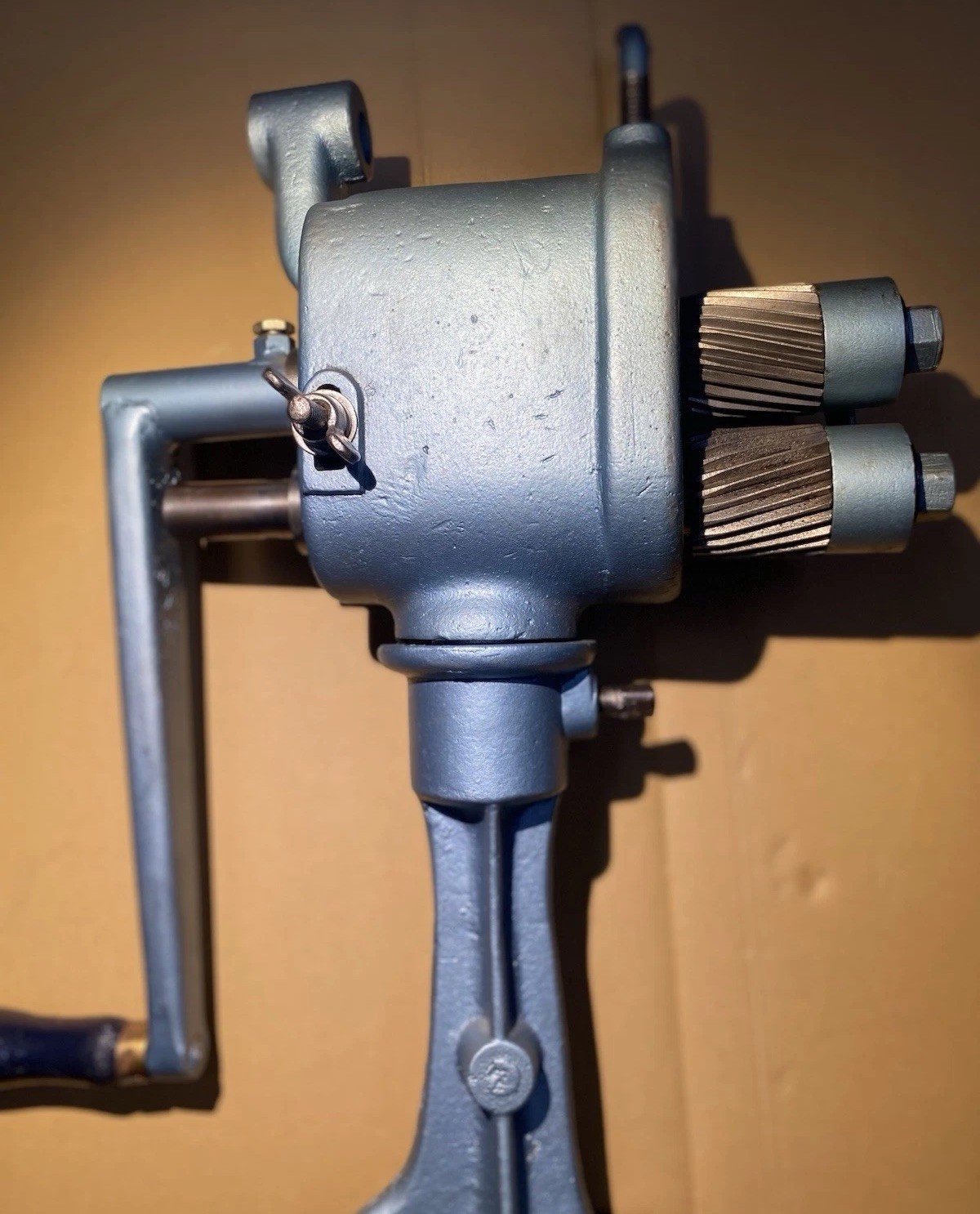 Vintage Niagara Hand Crank Beading & Crimping Rotary Machine Roper Whitney